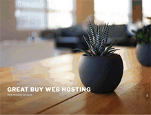 Tablet Screenshot of greatbuywebhosting.com
